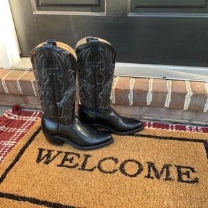 Wrangler Women's Cowboy Boot, Black Size 7